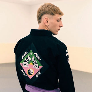 BJJ Gi Manto Hunde Nero 