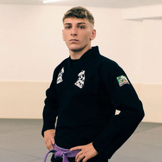 BJJ Gi Manto Hunde Nero 