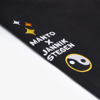 BJJ Gi Manto Tiger's Tail Schwarz 
