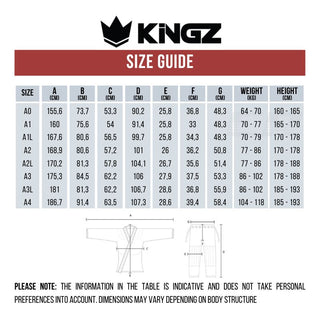 BJJ Gi Kingz The One schwarz 