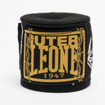 Boxbandagen 3,5mt Leone IUTER Barbed Wire AB705IU Schwarz-Combat Arena