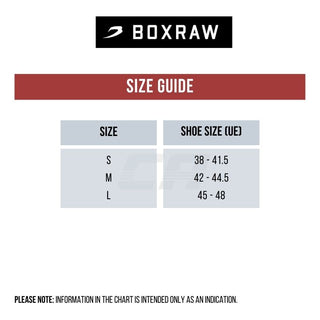 Socken Boxraw Crew (3 Paar) Schwarz