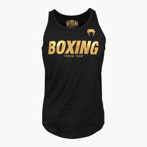 Tanktop Venum Boxen VT Schwarz-Gold 