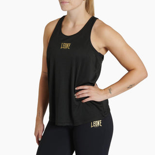 Tanktop Frau Leone DNA ABX729 Schwarz 