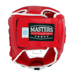 Kopfschutz mit Visier Masters WAKO Rot 