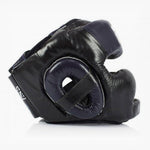 Kopfschutz Fairtex Diagonal Vision Sparring HG13 Schwarz-Blau 