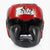 Kopfschutz Fairtex Diagonal Vision Sparring HG13 Schwarz-Rot 