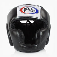 Kopfschutz Fairtex Volle Abdeckung HG3 Schwarz 