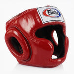 Kopfschutz Fairtex Vollständige Abdeckung HG3 Rot 