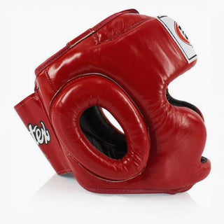 Kopfschutz Fairtex Vollständige Abdeckung HG3 Rot 