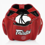 Kopfschutz Fairtex Vollständige Abdeckung HG3 Rot 