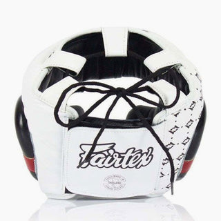 Kopfschutz Fairtex Super Sparring HG10 Weiß 