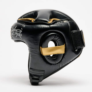 Kopfschutz Leone IUTER Barbed Wire CS01IU Schwarz-Combat Arena