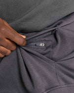 Sweatshirt Boxraw We Don't Play Boxing oversize mit Kapuze Grau-rosa-Combat Arena