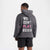 Sweatshirt Boxraw We Don't Play Boxing oversize mit Kapuze Grau-rosa-Combat Arena