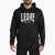 Sweatshirt Leone Logo mit Kapuze ABX119 Schwarz 