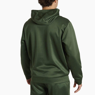 Sweatshirt Leone Logo mit Kapuze ABX119 Grün 