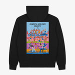 Felpa Manto Gym 3.0 con cappuccio Nero-Combat Arena