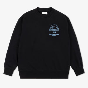 Sweatshirt Manto Society Schwarz 