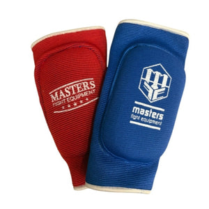 Ellenbogenschützer stretch reversible Masters WAKO rot blau