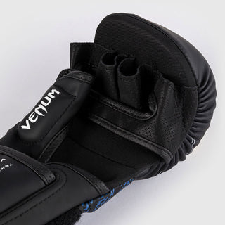 MMA-Handschuhe Tekken 8 King Schwarz-Gelb-Combat Arena