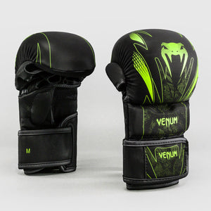 MMA-Handschuhe Venum Amazonia Reborn Schwarz-Grün-Combat Arena