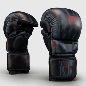 MMA-Handschuhe Venum Demon Schwarz-Grau-Combat Arena