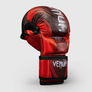 MMA-Handschuhe Venum Galactic 3.0 Rot-Silber-Combat Arena