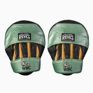 Guanti da passata Cleto Reyes WBC Verde-oro-Combat Arena