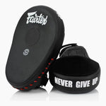 Boxpratzen Fairtex Maximierte FMV13 Schwarz-Combat Arena
