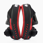 Boxpratzen Fairtex Maximiertes FMV13 Rot-Schwarz-Combat Arena