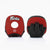 Guanti da passata Fairtex Short FMV14 Rosso-nero-Combat Arena