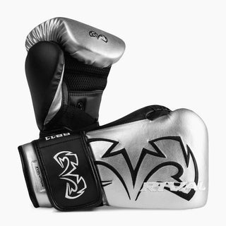 Boxsack-Handschuhe Rival RB11 Evolution Silber-Combat Arena