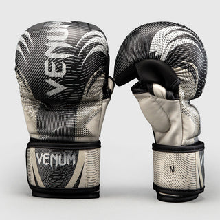 MMA-Handschuhe Venum Galactic 3.0 Beige-Schwarz 