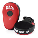 Boxpratzen Fairtex Maximiertes FMV13 Rot-schwarz 