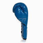 Boxhandschuhe Cleto Reyes Professional CB2 Blau-schwarz mit Schnürsenkeln