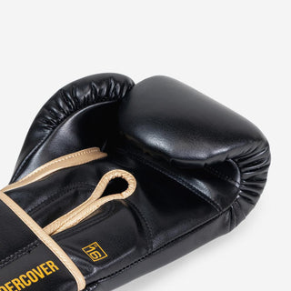 Guantoni Di Nardo Undercover con velcro Nero-oro-Combat Arena