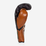 Boxhandschuhe Di Nardo mit Schnürsenkel 14 Oz Burgunder-Cognac-Combat Arena