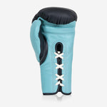 Boxhandschuhe Di Nardo mit Schnürsenkel 14 Oz Schwarz-Wasser-Combat Arena