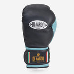 Boxhandschuhe Di Nardo mit Klettverschluss 14 Oz Schwarz-Wasser-Combat Arena