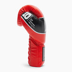 Boxhandschuhe Leone Shock Pro mit Schnürsenkeln GN057L Rot 