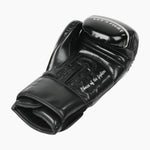 Boxhandschuhe Meister WAKO 10 Oz Schwarz-Combat Arena