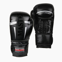 Boxhandschuhe Meister WAKO 10 Oz Schwarz-Combat Arena