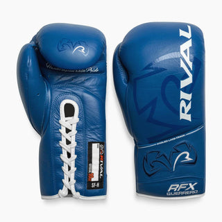 Boxhandschuhe Rival RFX Guerrero Pro Fight SF-H Blau 10 Oz-Combat Arena