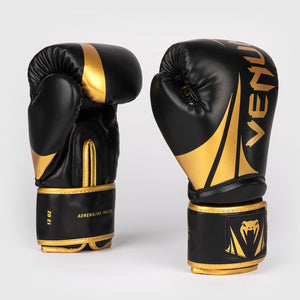 Boxhandschuhe Venum Challenger 2.5 Schwarz-Gold-Combat Arena