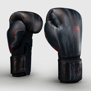 Boxhandschuhe Venum Demon Schwarz-grau-Combat Arena