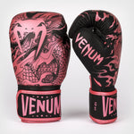 Boxhandschuhe Venum Dragon's Flight Schwarz-rosa-Combat Arena