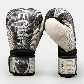 Boxhandschuhe Venum Galactic 3.0 Beige-schwarz-Combat Arena