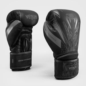Boxhandschuhe Venum Impact Amazonia Reborn Schwarz-Grau-Combat Arena