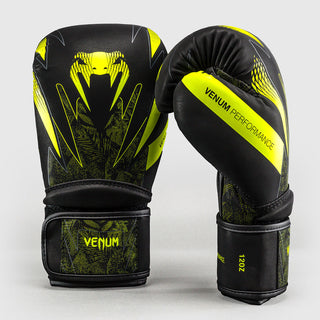 Boxhandschuhe Venum Impact Amazonia Reborn Schwarz-Grün-Combat Arena